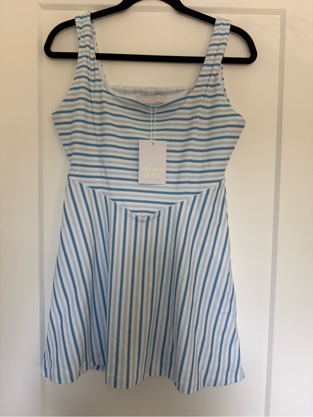 Smith & Quinn Lillian Seaside Stripe Dress Medium NWT